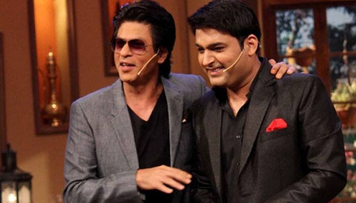 Confirmed! Shah Rukh Khan shoots promo for Kapil Sharma&#039;s show