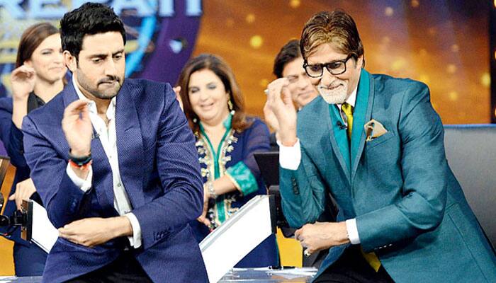 National Awards: Abhishek&#039;s congratulatory message to paa Amitabh Bachchan is the cutest thing you will see today