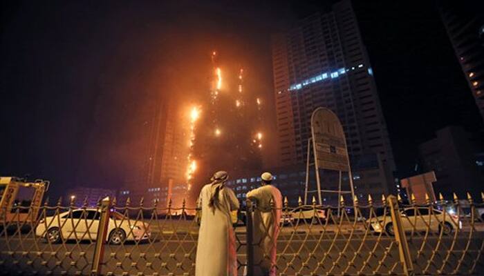 Fire hits UAE residential tower, no casualties reported