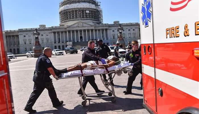 Man shot by police at US Capitol complex