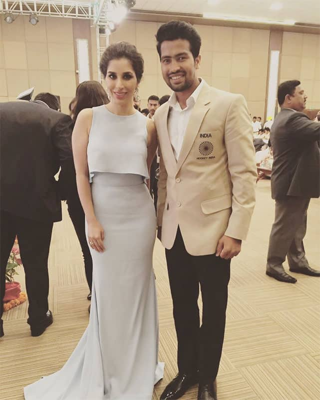 A perfect lady , wonderful host and a kind hearted human ! @Sophie_Choudry it was lovely meeting you :)  Twitter