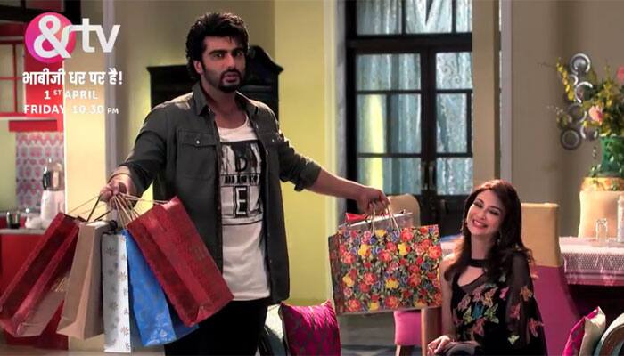 Arjun Kapoor impresses Anita of ‘Bhabi Ji Ghar Par Hain’ – Watch video