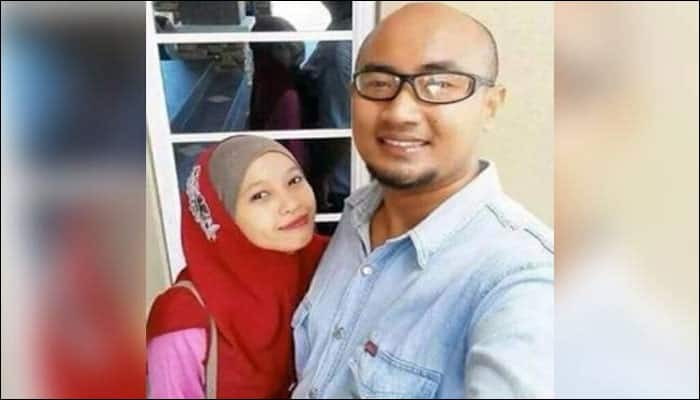 See pic: Couple&#039;s creepy selfie goes viral!