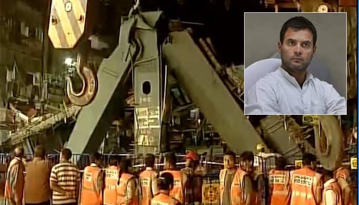 Kolkata flyover tragedy: Rahul Gandhi to visit accident site on Saturday as death toll rises to 24, 5 IVRCL officials held