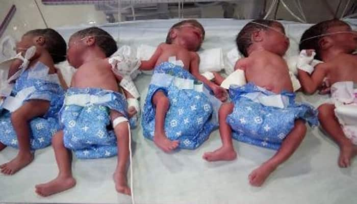 Unusual but true! Woman gives birth to quintuplets