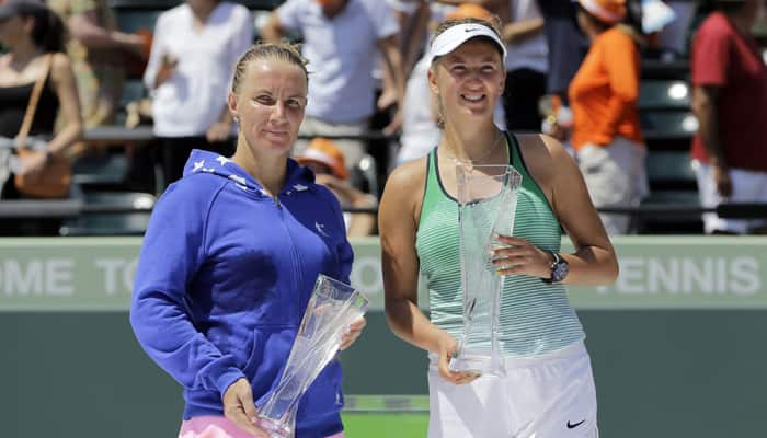 Victoria Azarenka defeats Svetlana​ Kuznetsova for Miami crown