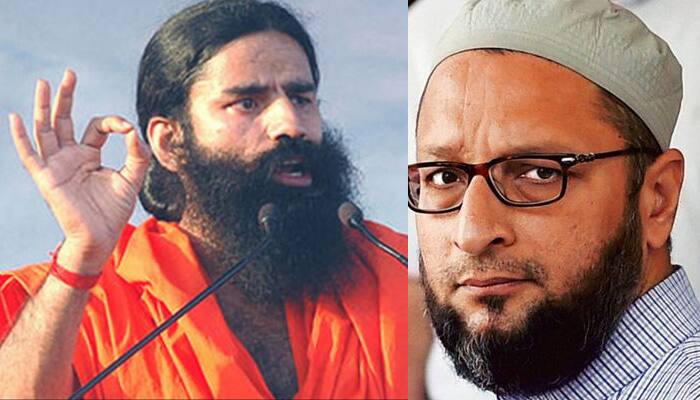 WATCH: Ramdev&#039;s veiled attack on Owaisi - I respect law, else would have cut the heads of those who don&#039;t say &#039;Bharat Mata Ki Jai&#039;