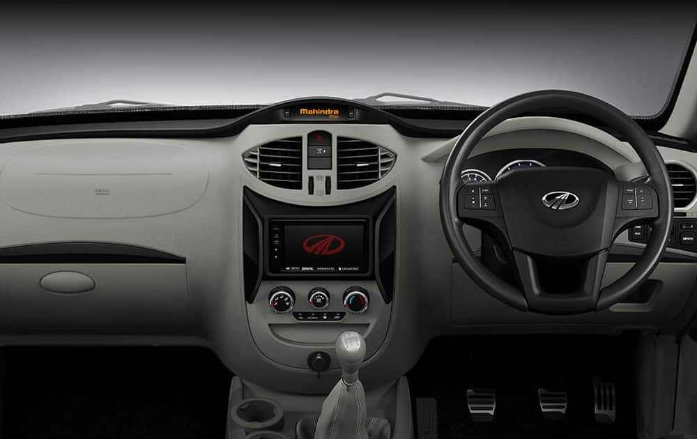 Mahindra NuvoSport Front Inside View