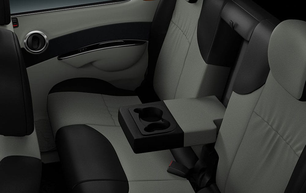 Mahindra NuvoSport Back Seat Inside View