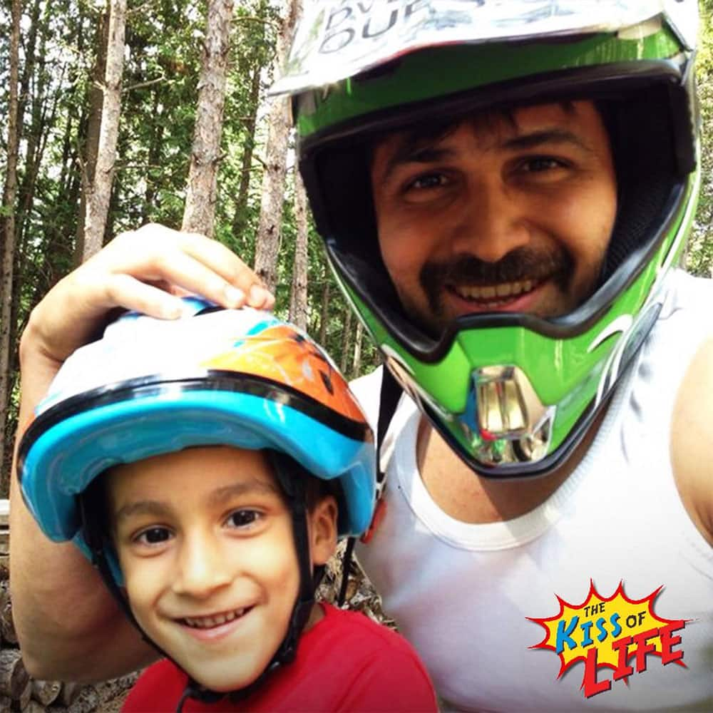 emraan hashmi :- Off-Road trips in Canada, during Ayaan's chemo #TheKissOfLife #3DaysToGo -twitter
