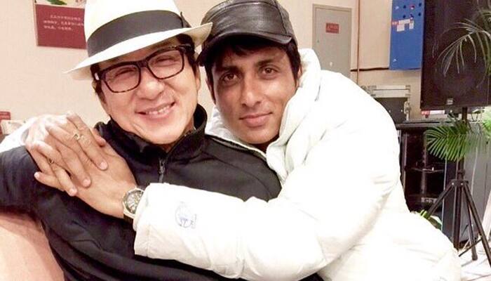 Wow! Sonu Sood unveils wax statue of &#039;Kung Fu Yoga&#039; co-star Jackie Chan