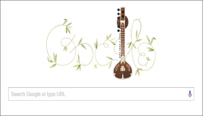 Google pays tribute to sitar maestro Pandit Ravi Shankar on his 96th birth anniversary!