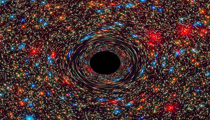 Monstrous black hole uncovered in most unexpected place in space! - Check out pic