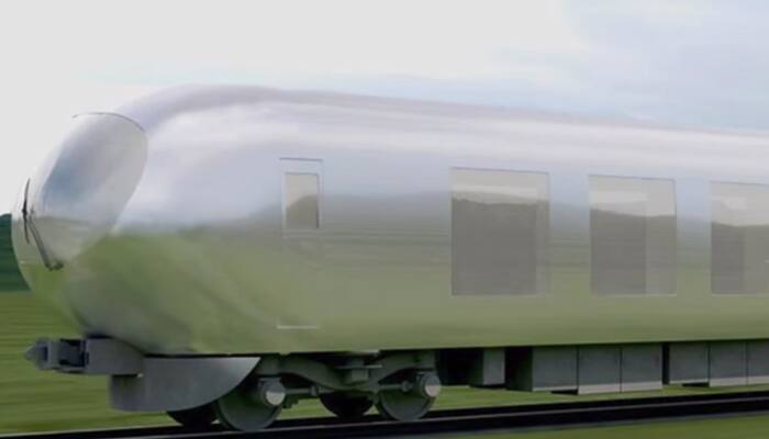 Watch: This awesome design to make trains almost &#039;invisible&#039; in Japan!