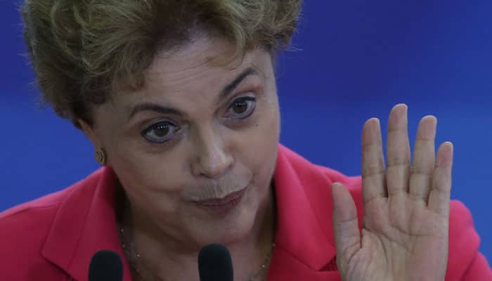 2016 Rio Olympics: Besieged Brazil president Dilma Rousseff cancels Greece flame trip