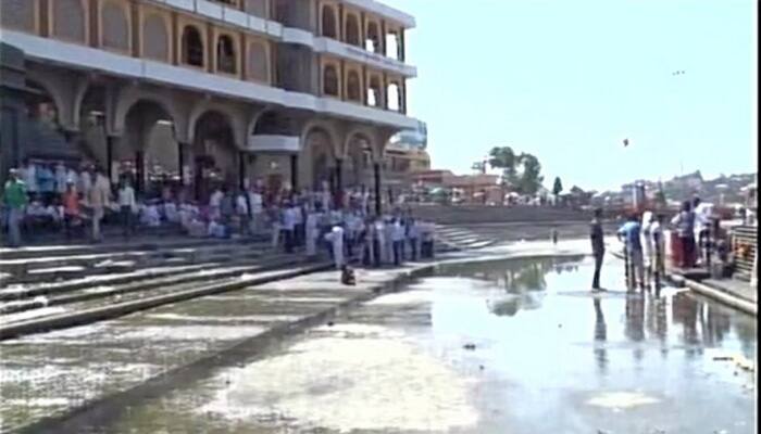 Maharashtra drought: Tanker water used to fill sacred pond Ramkund