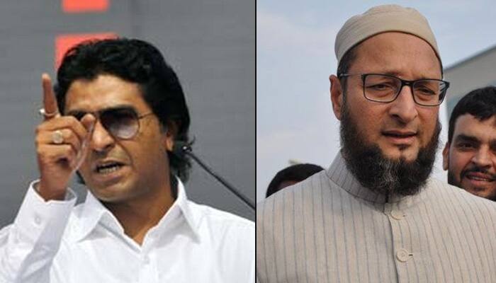 Raj Thackeray dares Asaduddin Owaisi: `Come to Maharashtra, I will put a knife to your throat`