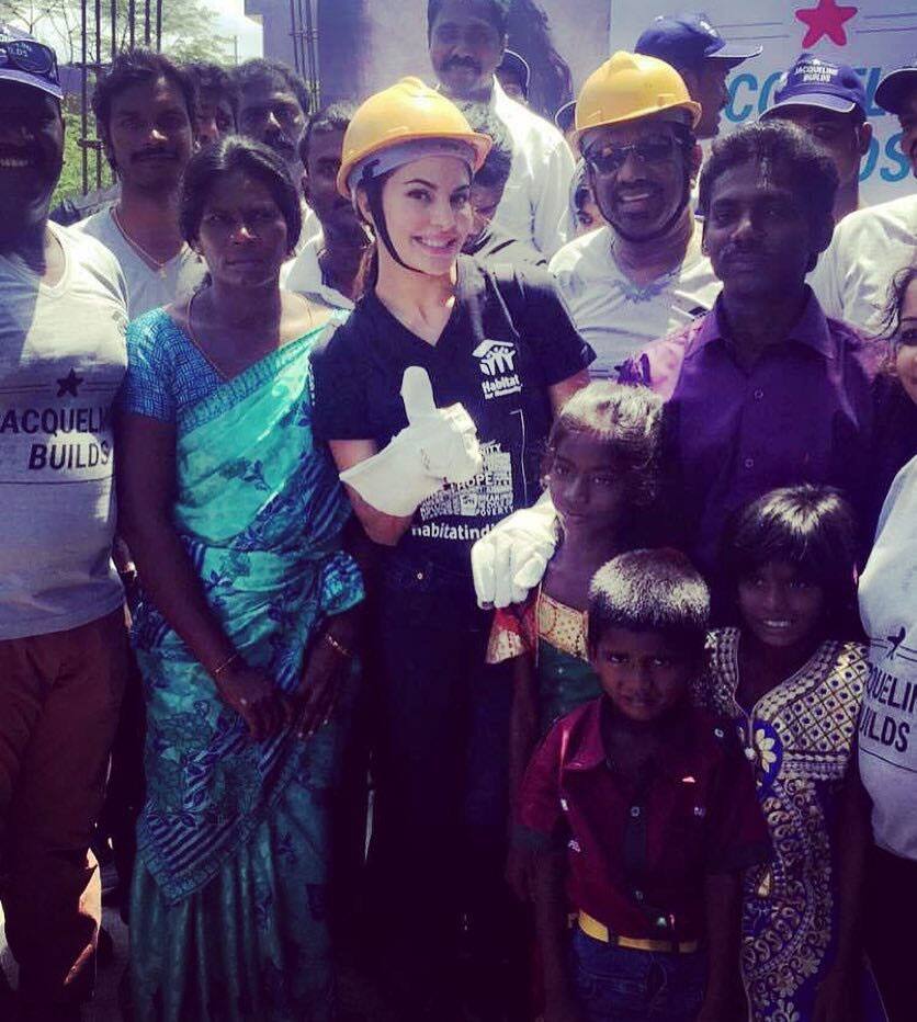 Jacqueline Fernandez :- After months of working on this project #JacquelineBuilds #chennai was finally a dream com -twitter