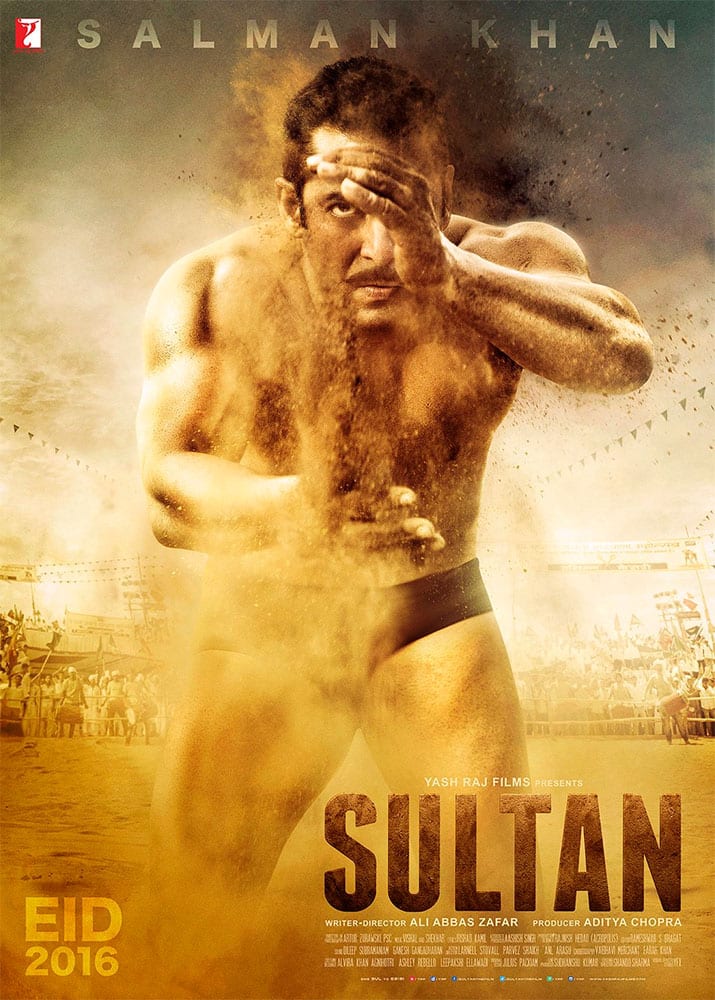 Salman Khan :- Sultan ka Pehla Daav #SultanPoster @SultanTheMovie -twitter