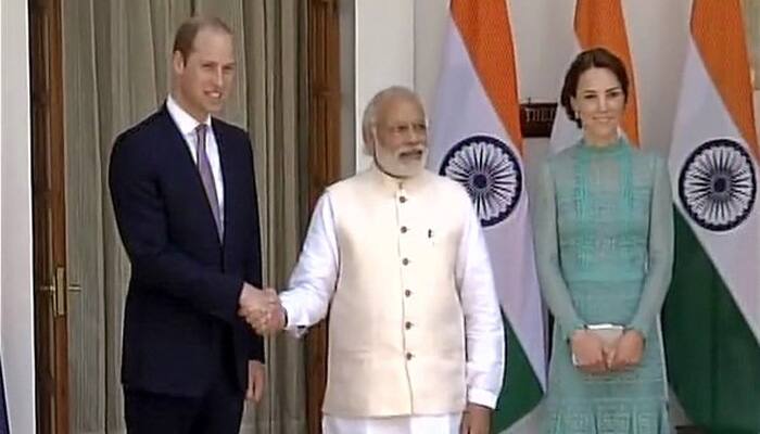 WATCH: PM Narendra Modi meets Prince William and Kate Middleton