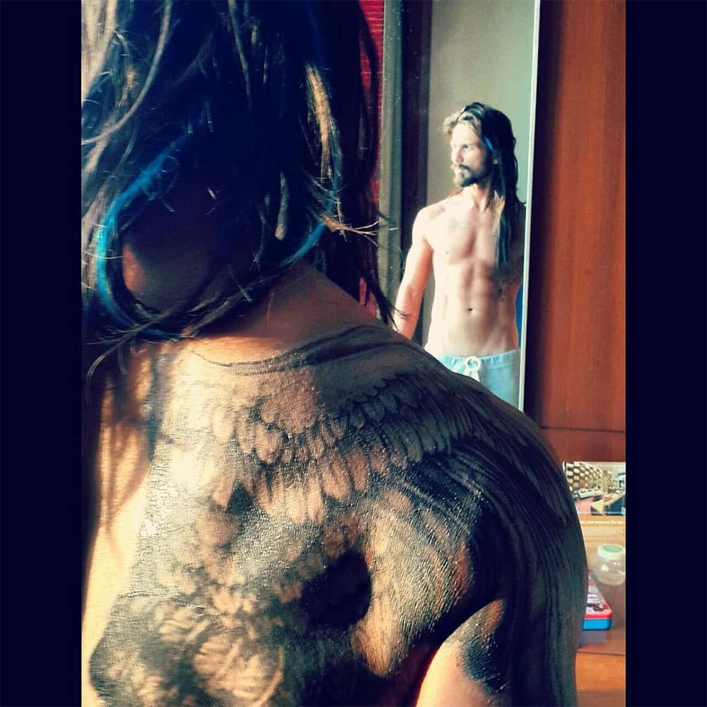 Shahid Kapoor :- Tommy in the making #UdtaPunjab -instagram