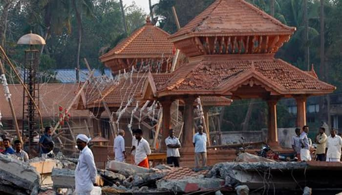 Kerala Temple Fire Tragedy Death Toll At 112 Kollam Dc Submits Report Kerala News Zee News