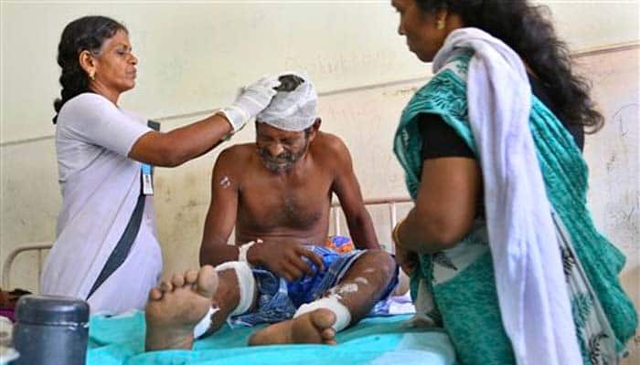 Kerala fire tragedy: Rescue work on, 500 gms of concrete pellets removed from Paravor victim
