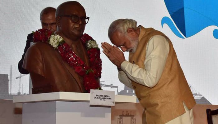 PM Modi ​launches campaign to boost rural development; accuses Congress of &#039;undermining&#039; Ambedkar&#039;s legacy