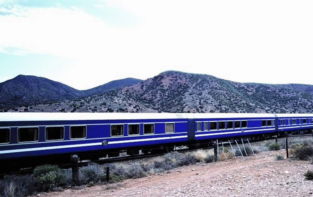 Blue Train, Route: South Africa (Pic courtesy: Wikipedia)