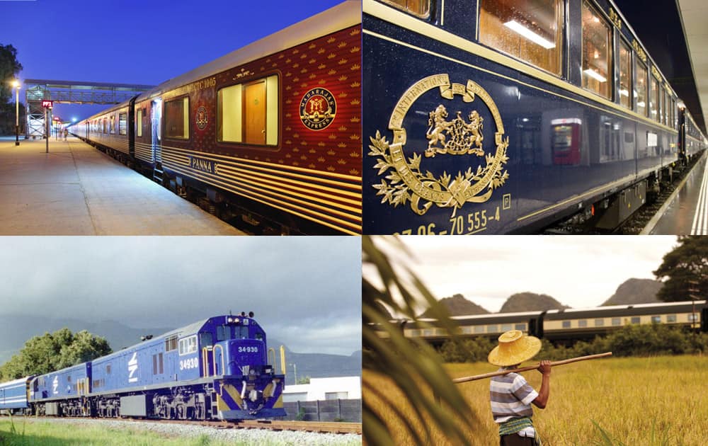 A New World Wealth survey has taken out top destinations for the super-rich. Here are top five luxurious trains in the world.