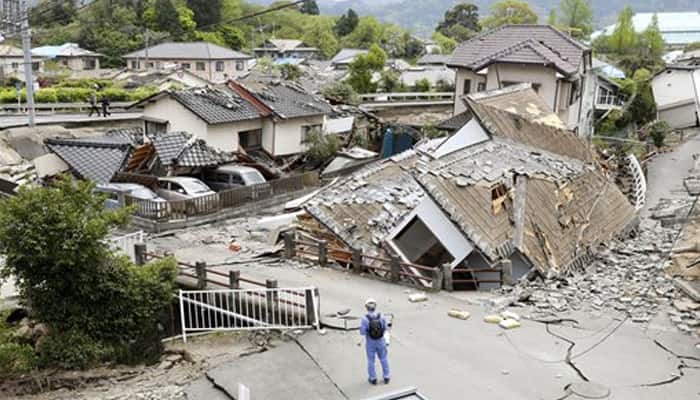 Second deadly earthquake hits southern Japan, rescuers race against time