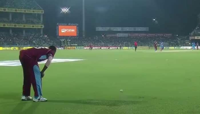 WATCH: When Kieron Pollard tried to mess with MS Dhoni and got badly burned in the process!