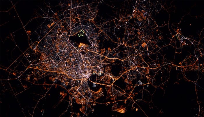 See pic: This is how Bangkok looks from ISS!