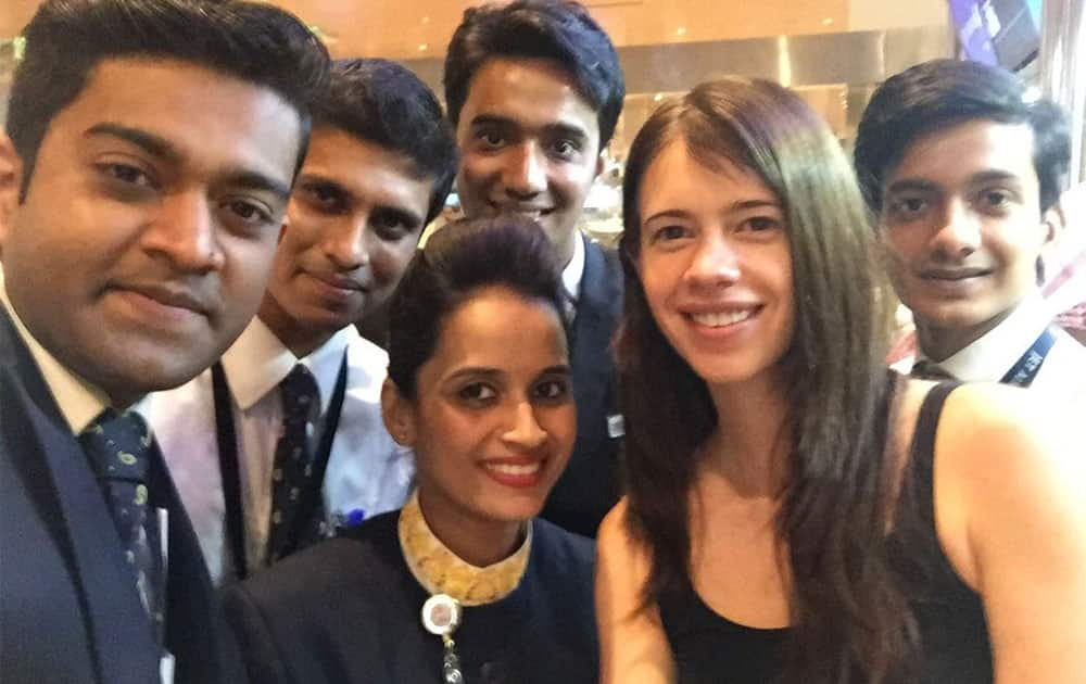 Kalki Koechlin ‏:- Thanks @jetairways for going out of the way to help with my lost luggage. -instagram