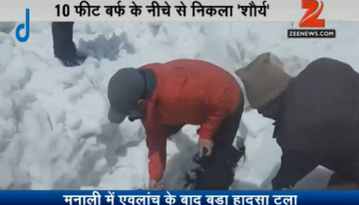 Four BRO jawans rescued after being caught in avalanche in Himachal Pradesh