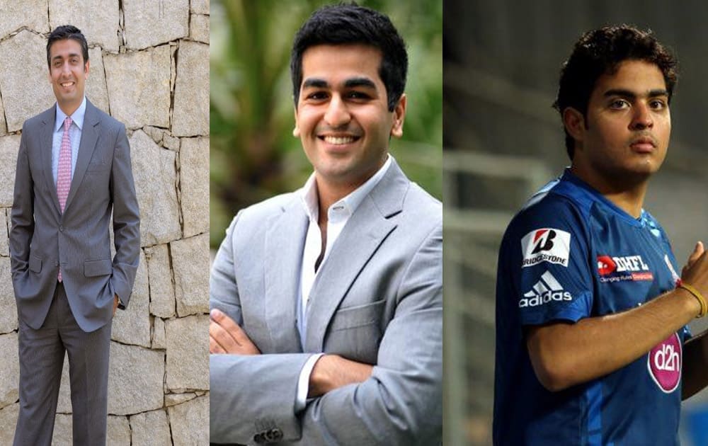 Here is a list of the dashing heirs of the Indian Super Rich.