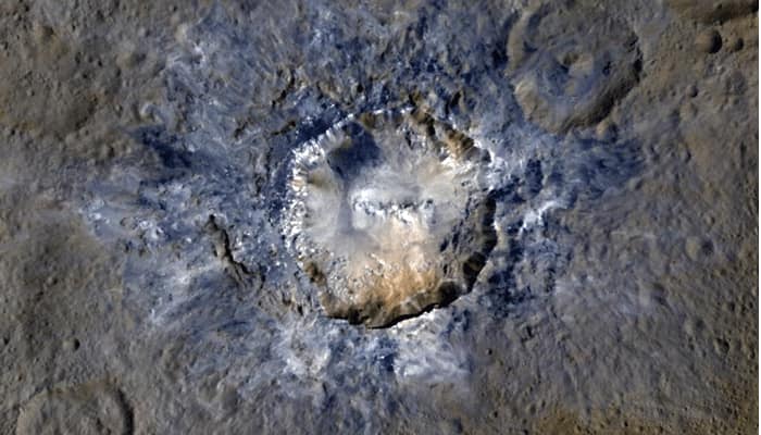 New image of dwarft planet Ceres shows bright craters 