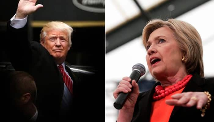 After big New York wins, Trump and Clinton cast themselves as inevitable