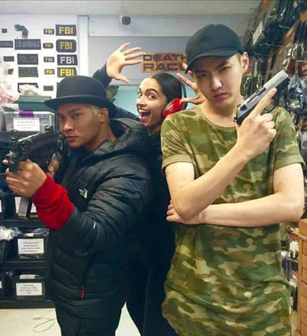 Silly Serena! @deepikapadukone looks adorable during training for #xXx3 with Kris Wu & Tony Jaa! #xandercagereturns -twitter
