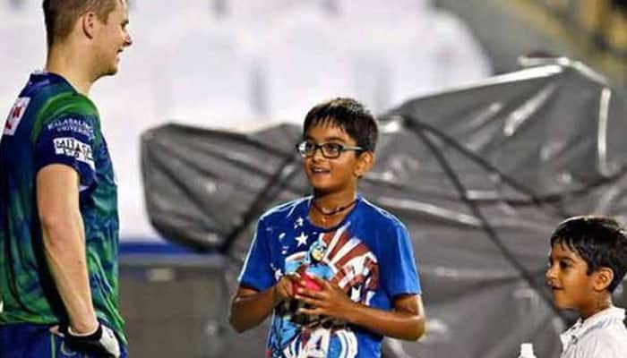 Rahul Dravid&#039;s son Samit scores a century for club team