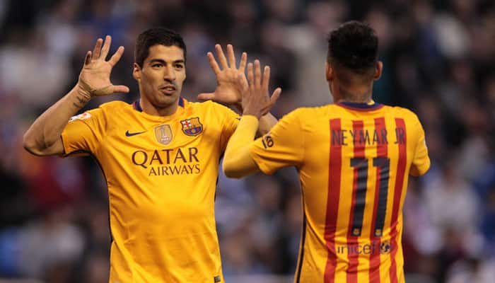 La Liga: Luis Suarez hits four in 8-0 rout; Cristiano Ronaldo injured