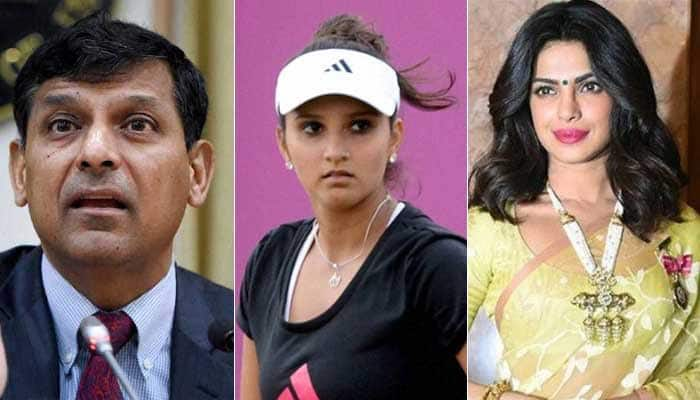 Raghuram Rajan, Sania Mirza, Priyanka Chopra among 100 most influential people named by Time magazine