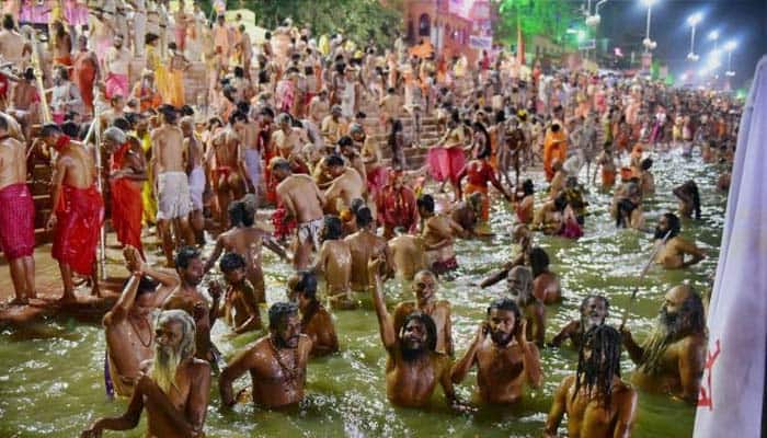 Simhastha Kumbh Mela: Nirmohi Akhara boycotts shahi snan as Juna Akhara takes holy dip first
