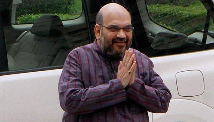 1000s of litres water used to damp BJP chief Amit Shah&#039;s helipad in Haryana