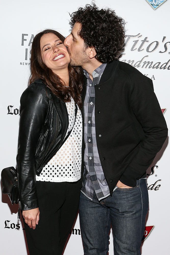 Katie Lowes, left, and Adam Shapiro attend the 2016 Newport Beach Film Festival Honors held at Balboa Bay Resort in Newport Beach, Calif. 