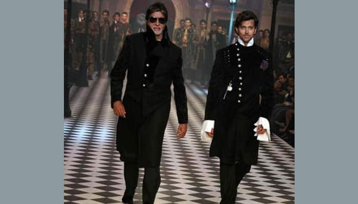 Hrithik Roshan&#039;s &#039;fan moment&#039; with Amitabh Bachchan captured! See pic