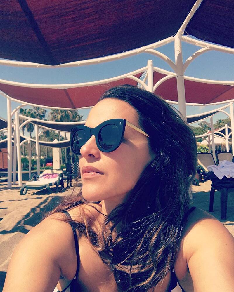 Neha Dhupia ‏:- #beachlife #antalya #Turkey  @ Antalya, Turkey -instagram.com/p/BEn6QgnKntP/ 