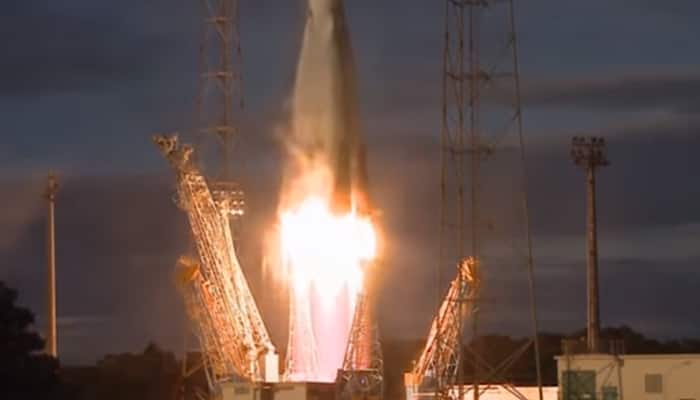 Missed the launch? Watch replay of Europe&#039;s Sentinel-1B liftoff on Soyuz