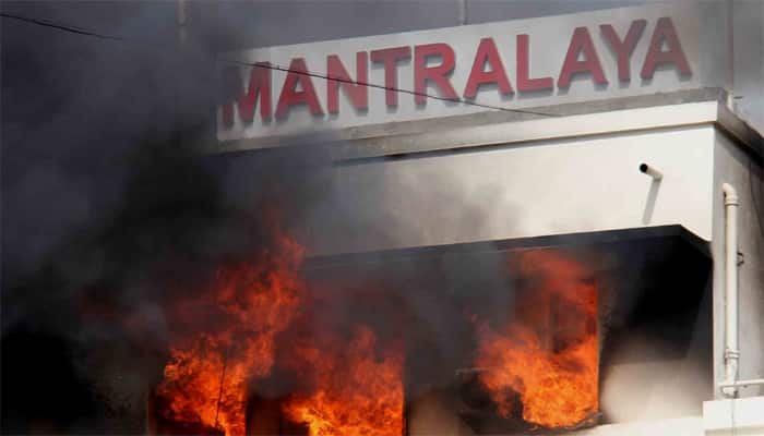 Fire breaks out at Maharashtra Mantralaya, no damage reported