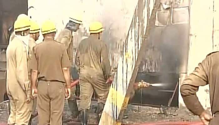 Fire at tyre godown in West Delhi&#039;s Sanjay Gandhi Transport Nagar, no casualties